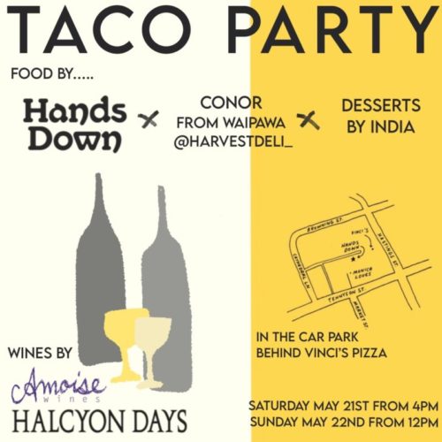 Taco Party - Saturday 21 & Sunday 22 May
